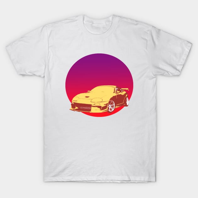 Toyota Supra JDM T-Shirt by jorjii anime